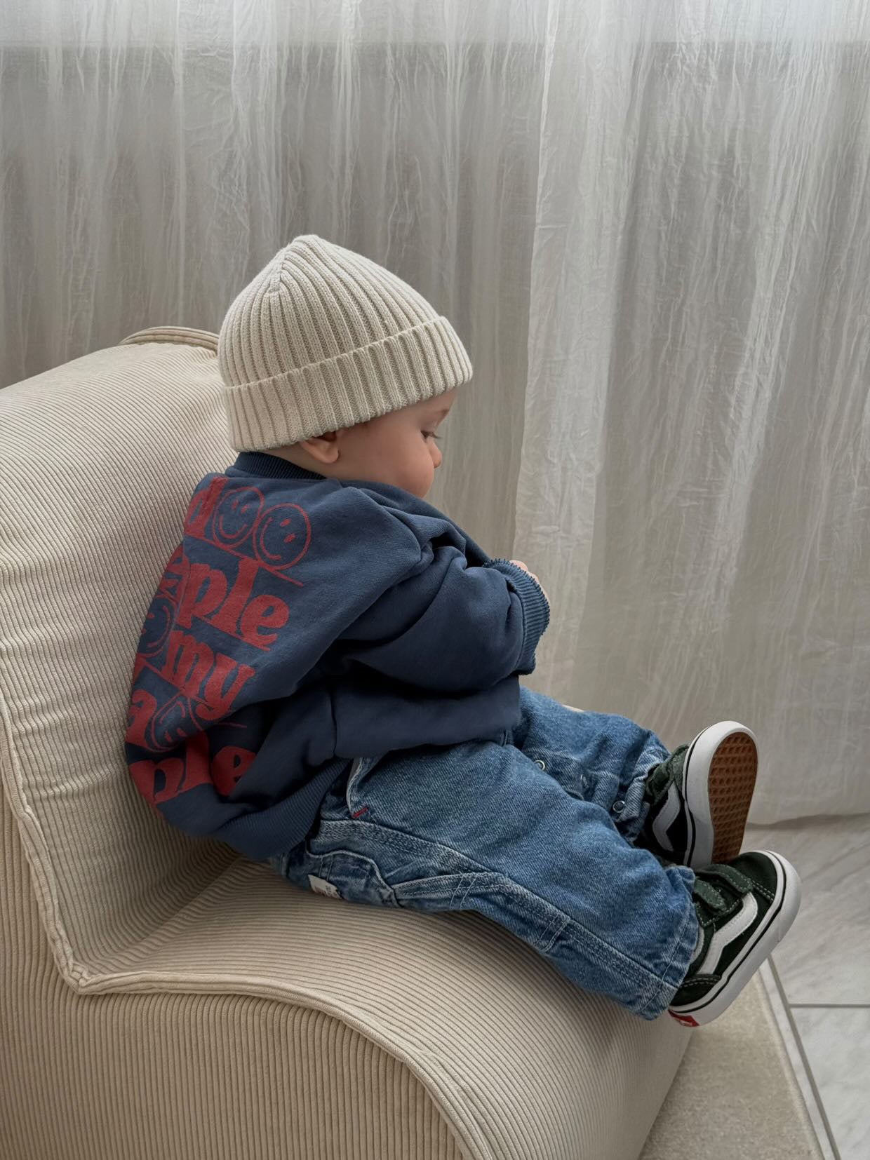 Kind People Sweatshirt Navy