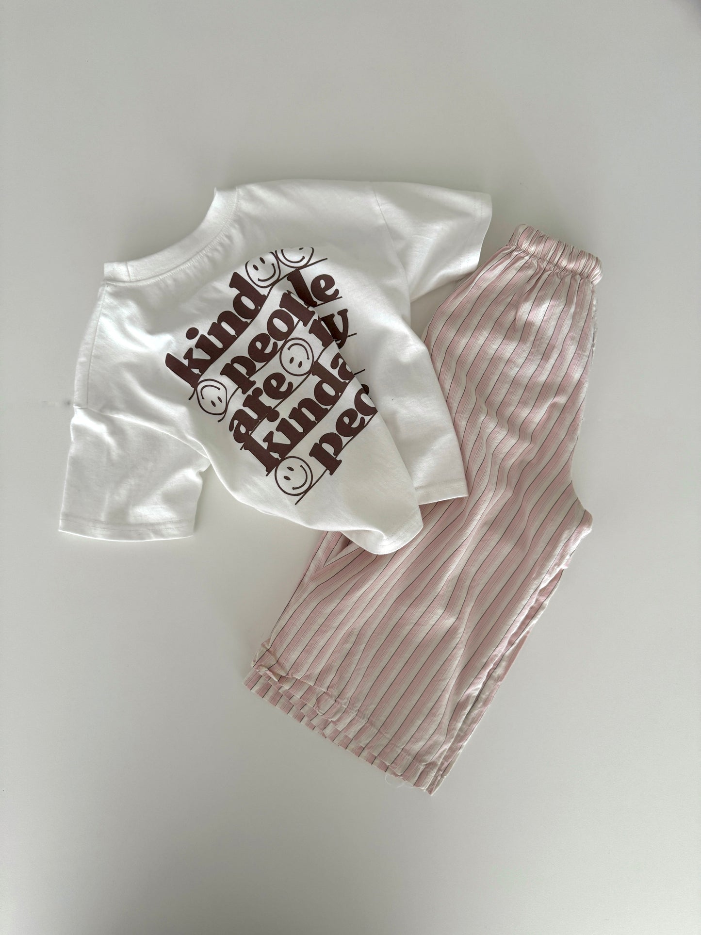 Kind People Tee Brown