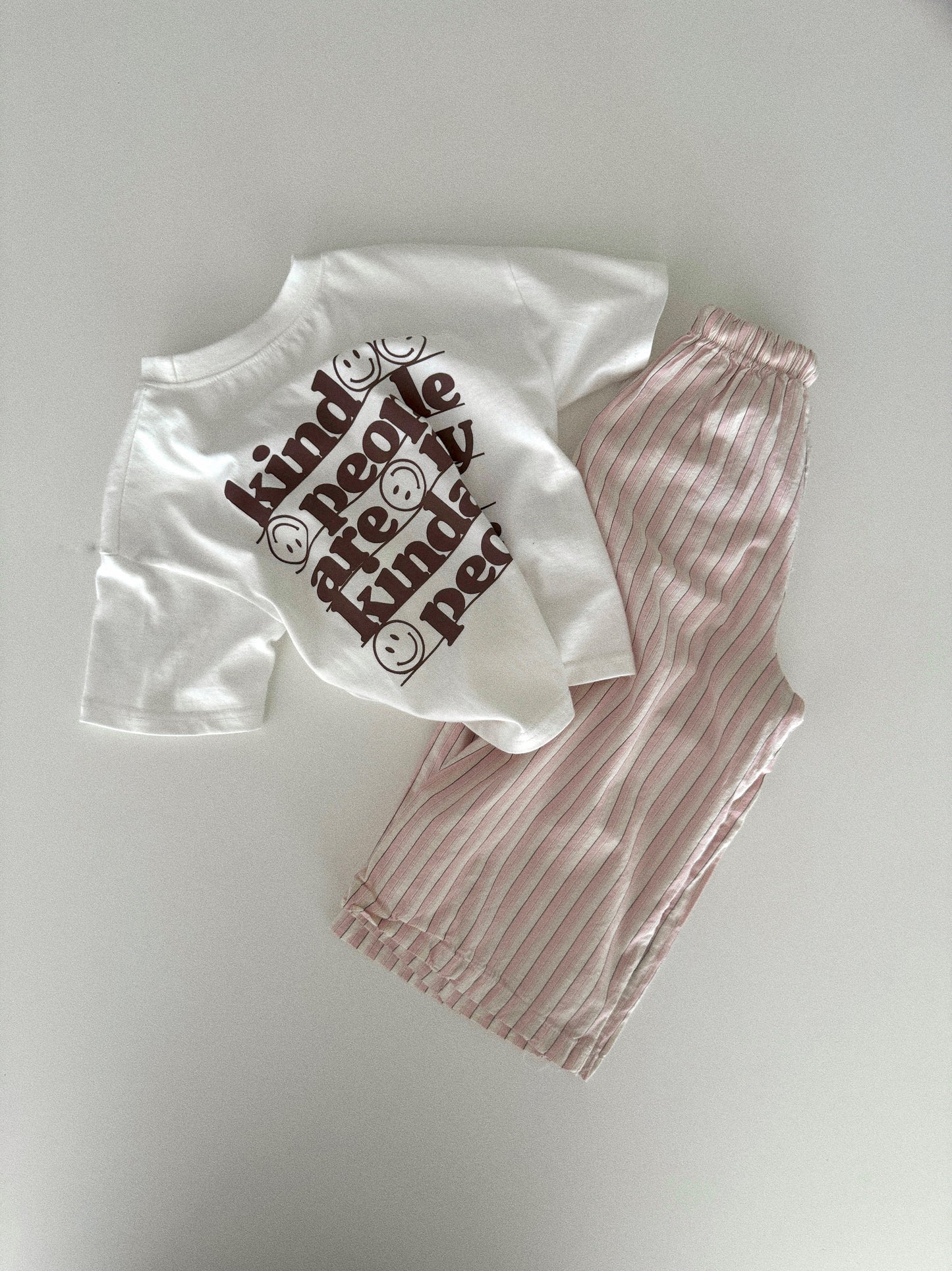 Kind People Tee Brown