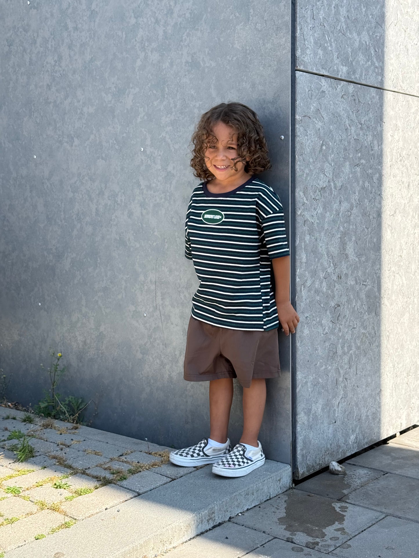 Green Stripe Tee