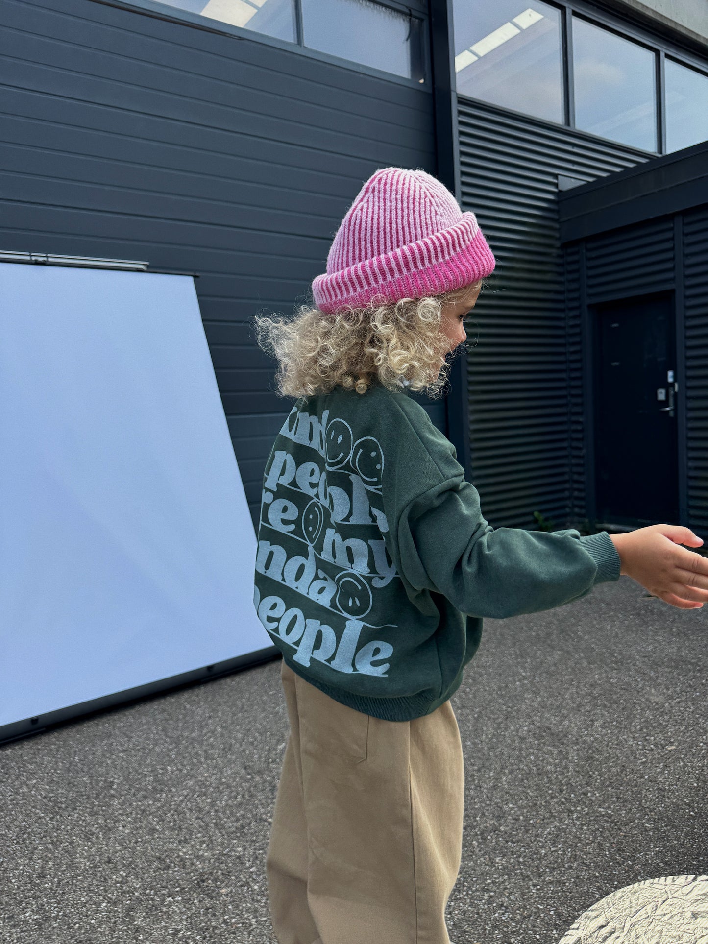 Kind People Sweatshirt GREEN