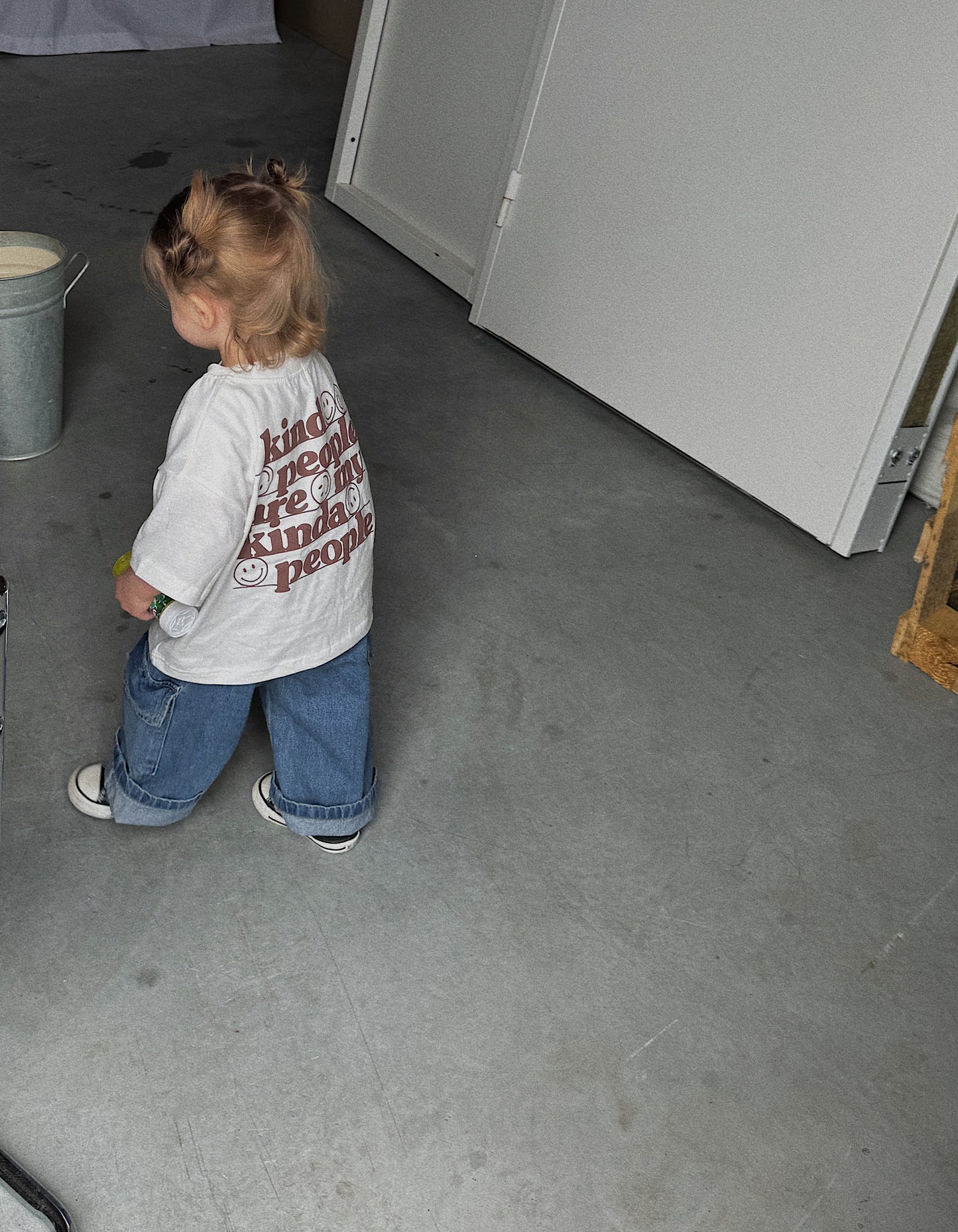 Kind People Tee Brown