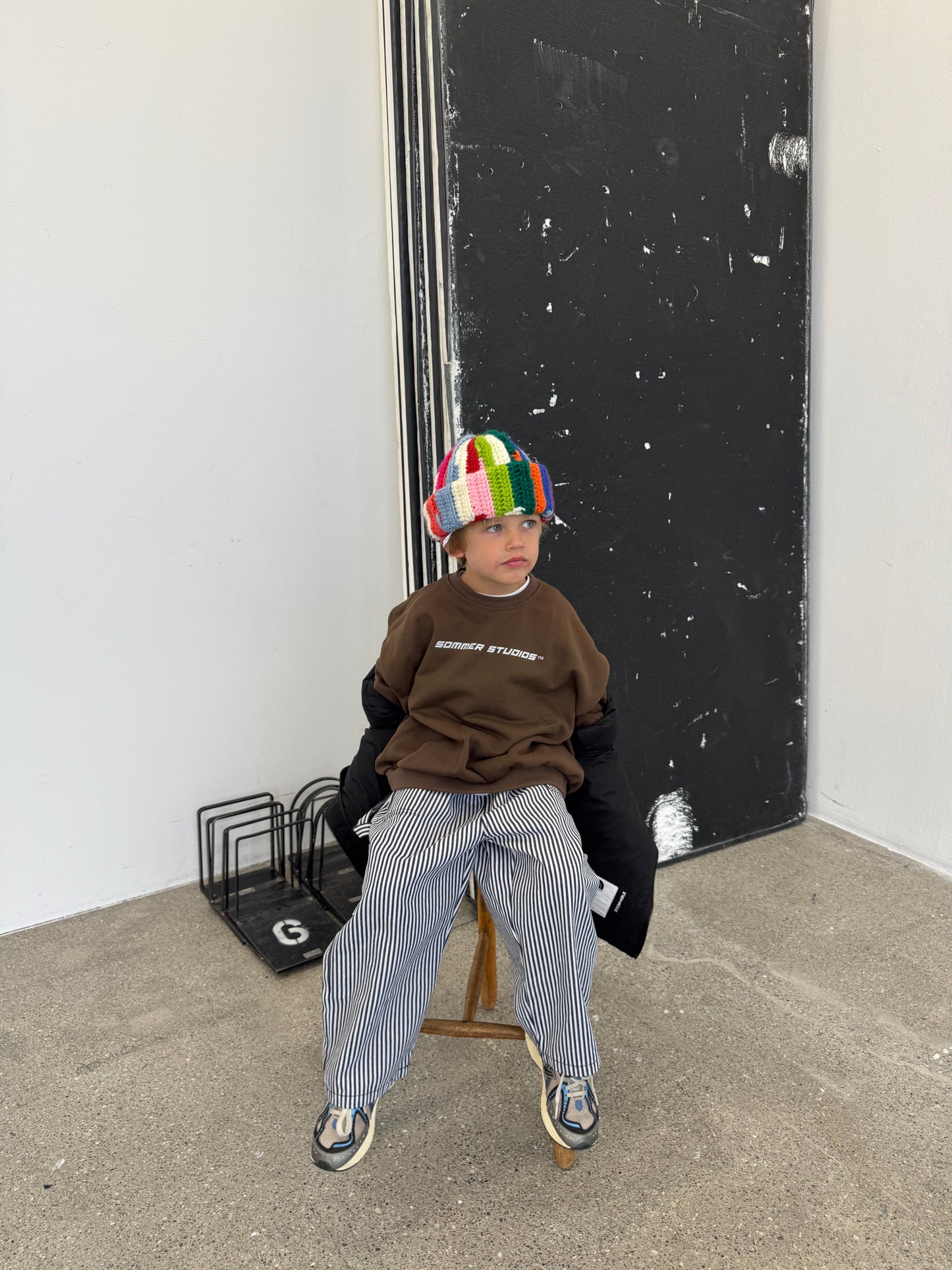 Kind People Sweatshirt Brown