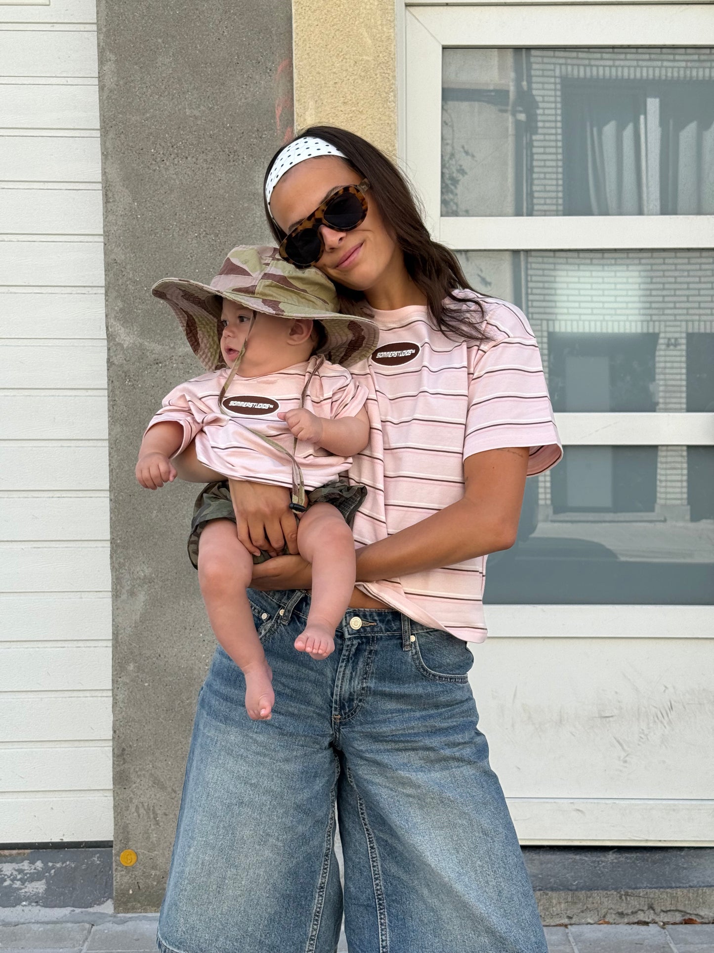 Pink Stripe Tee
